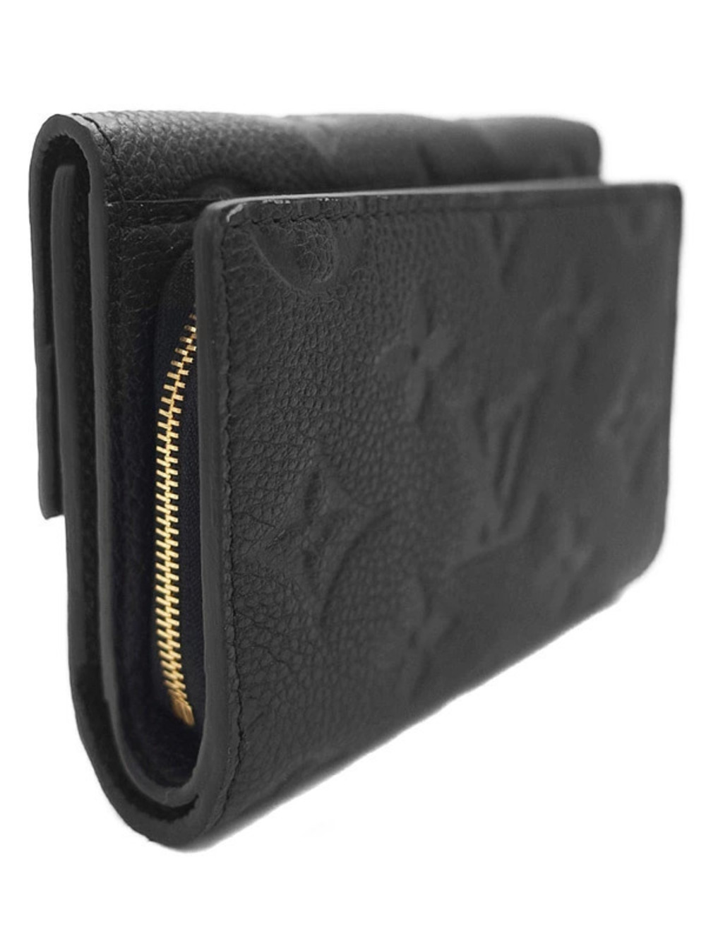 Louis Vuitton Portefeuille Compact Monogram Empreinte Metis Tri fold Wallet
